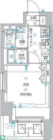ユリカロゼ五反野IIIの物件間取画像